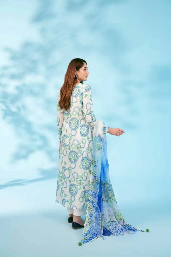 NISHAT 2 Piece - Printed Suit Unstitched