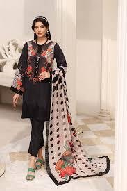 Charizma 3pc embroidered lawn suit of charizma