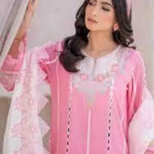 Parishay Embroidered Lawn Unstitched (3pc)DH-04