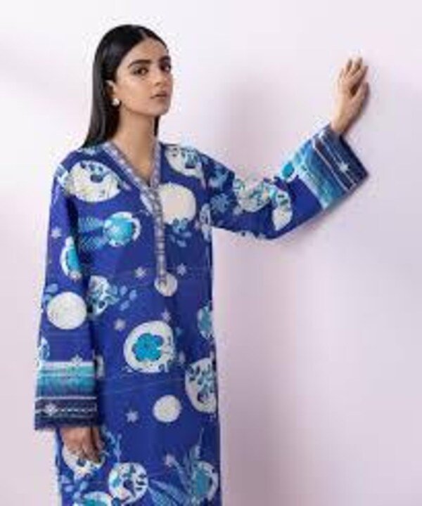 images (7) (1) Sapphire Unstitched Lawn Printed 2 Pcs suit