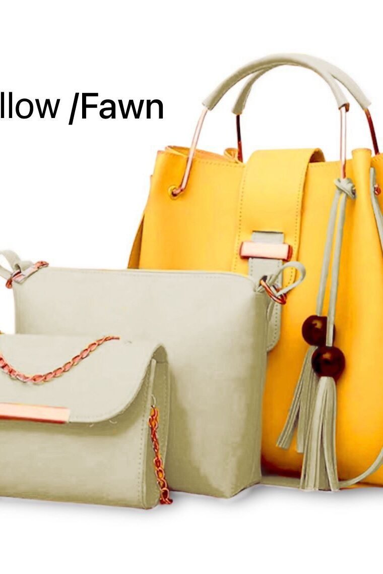 3-Piece Designer Handbag Set