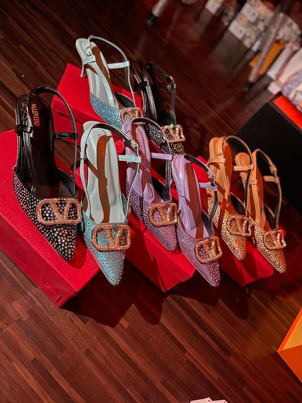 Elegant Valentino Full of Stones Heel - Premium Footwear for Style and Comfort