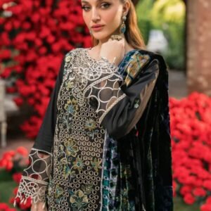 Mahnur Nazakat Embroidered Luxury Khaddar 3pc - A Statement of Elegance and Craftsmanship