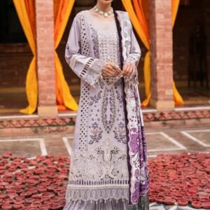 Mahnur Nazakat Embroidered Luxury Khaddar 3PC