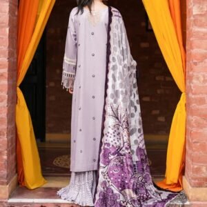 Mahnur Nazakat Embroidered Luxury Khaddar 3PC