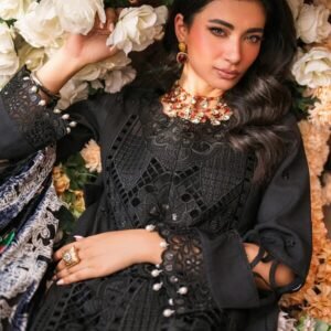 Mahnur Nazakat Embroidered Luxury Khaddar 3-Piece Suit - A True Winter Elegance Mahnur Nazakat Embroidered Luxury Khaddar 3-Piece Suit - A True Winter Elegance