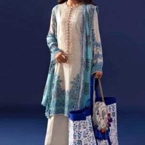 Sana Safinaz Ethnic Elegance 3-Piece Digital Printed and Embroidered Lawn Suit