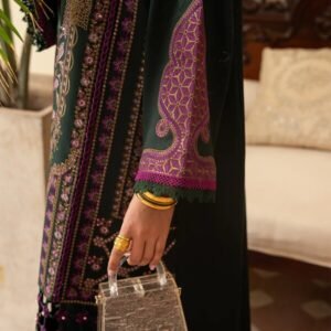 Olivia by Bin Iliyas - Exquisite 3-Piece Embroidered Suit with Luxurious Palachi Shawl 521 - A | 3 PC Kotrai
