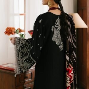 Olivia by Bin Iliyas - Elegant 3-Piece Embroidered Suit  523 - B | 3 PC Kotrai