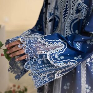 527B_4 Olivia by Bin Iliyas - Elegant 3-Piece Embroidered Suit with Luxurious Palachi Shawl 527 - B | 3 PC Kotrai