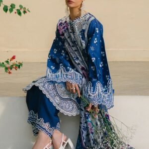 Olivia by Bin Iliyas - Elegant 3-Piece Embroidered Suit with Luxurious Palachi Shawl 527 - B | 3 PC Kotrai Olivia by Bin Iliyas - Elegant 3-Piece Embroidered Suit with Luxurious Palachi Shawl 527 - B | 3 PC Kotrai